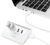 AUKEY CB-H5 HUB USB aluminiowy HUB USB-A | 4xUSB 3.0 | 5Gbps